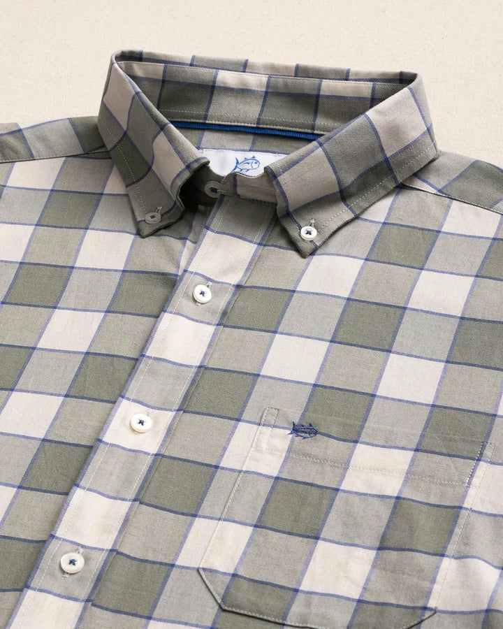 Sunny Cove Sportshirt  (Heather Cedar Green)