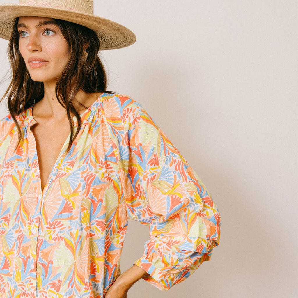 Cleo Dress (Island Blooms)