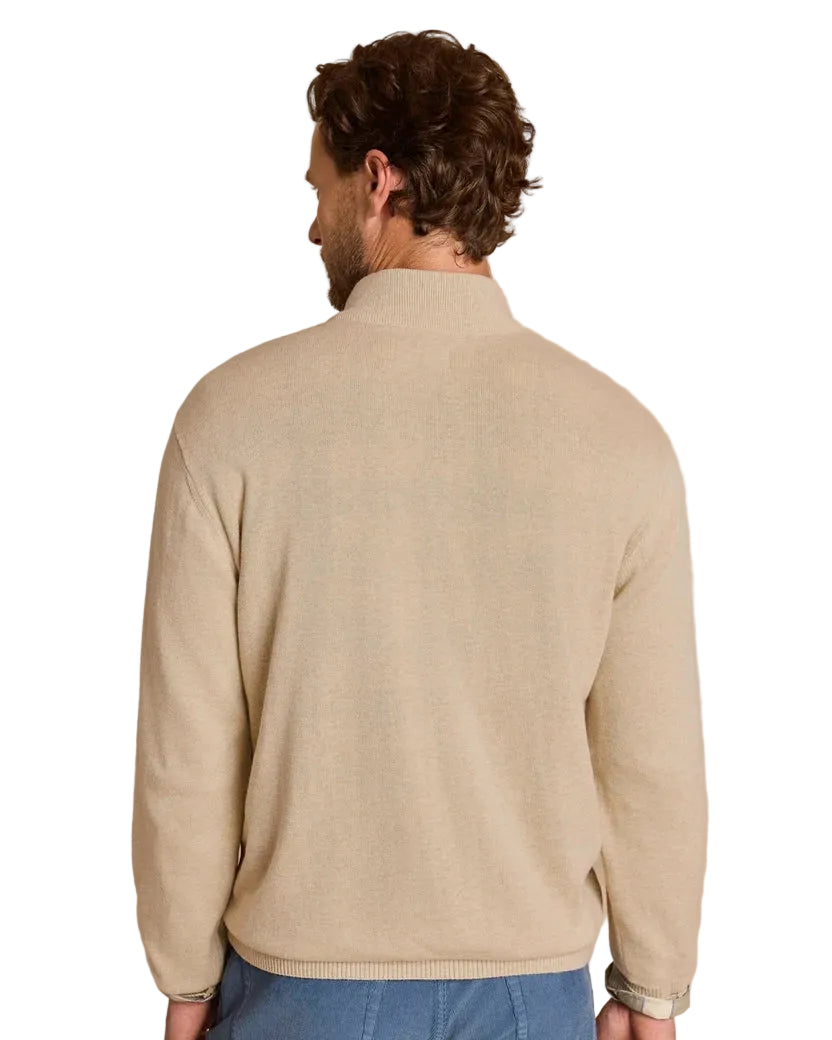 Whitehaven Heather Quarter Zip (Heather Sand Dunes)