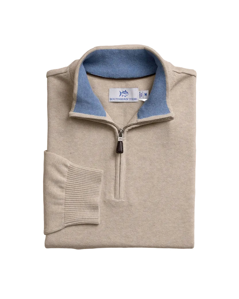 Whitehaven Heather Quarter Zip (Heather Sand Dunes)