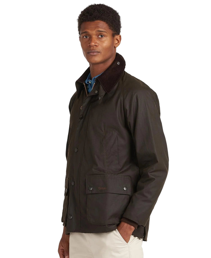 Classic Bedale Wax Jacket (Olive)